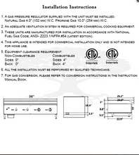 Load image into Gallery viewer, 36&quot; Thermostatic Griddle
