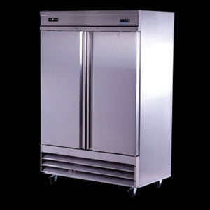 54" 2 Door Reach-In Freezer