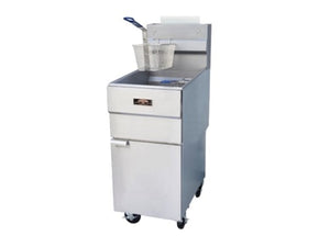 4 Gas Tube 50lb Fryer