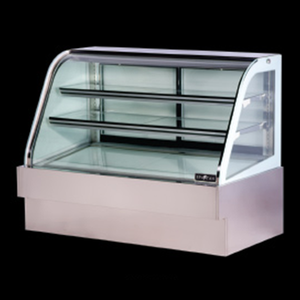 60" Curved Glass Deli Case