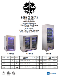 1 Door Beer Cooler