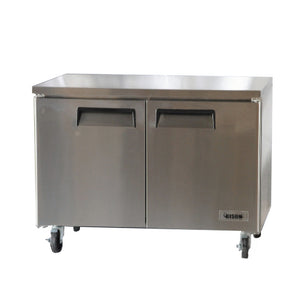 48" 2 Door Undercounter Freezer