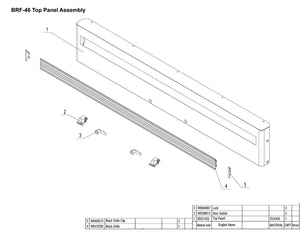 54" 2 Door Reach-In Freezer