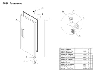 27" 1 Door Reach-In Freezer