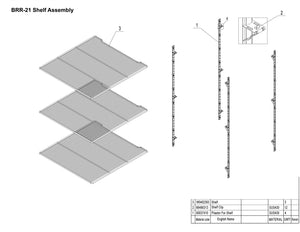 27" 1 Door Reach-In Freezer