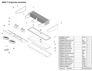 82" 3 Door Reach-In Refrigerator