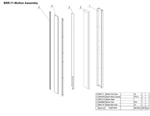 82" 3 Door Reach-In Refrigerator