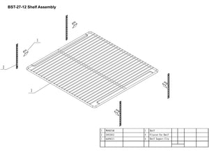 27" 1 Door Mega Top Sandwich Unit