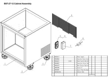 Load image into Gallery viewer, 27&quot; 1 Door Mega Top Sandwich Unit
