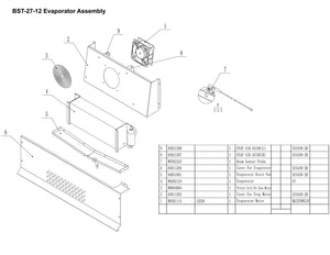 27" 1 Door Mega Top Sandwich Unit