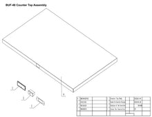 Load image into Gallery viewer, 48&quot; 2 Door Undercounter Freezer
