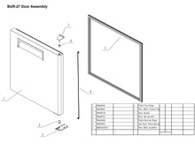 Load image into Gallery viewer, 27&quot; 1 Door Undercounter Refrigerator
