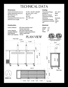 73" Beer Dispenser