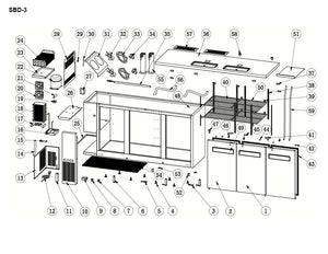 73" Beer Dispenser