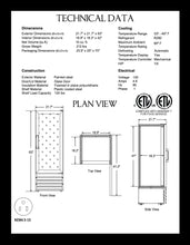 Load image into Gallery viewer, 1 Door Reach-In Glass Door Refrigerator
