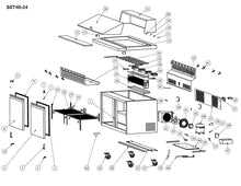 Load image into Gallery viewer, 60&quot; 2 Door Mega Top Sandwich/Salad Prep Refrigerator
