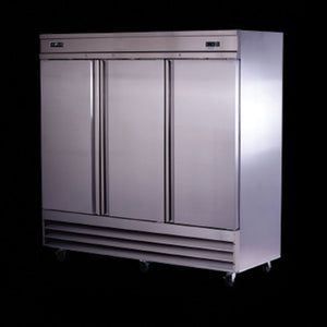 81" 3 Door Reach-In Refrigerator