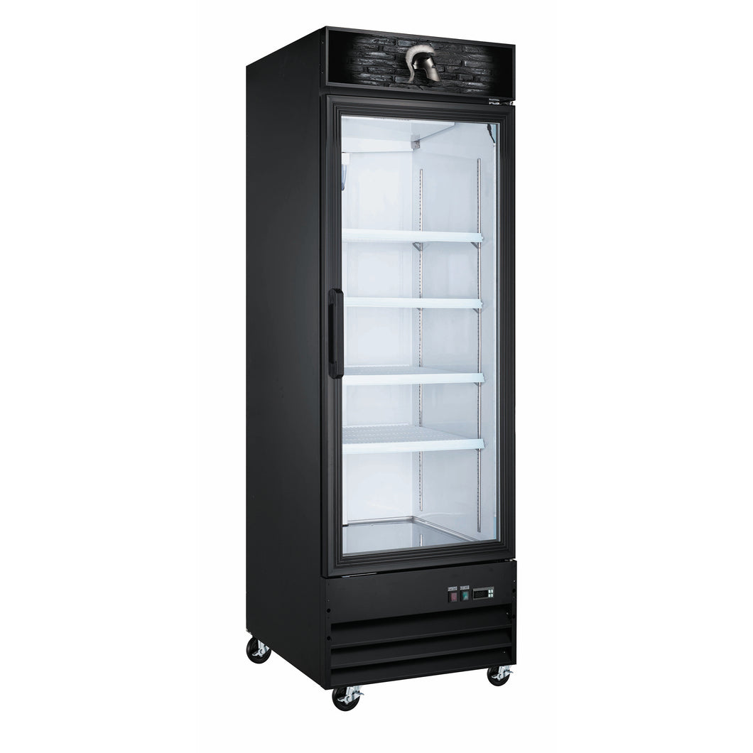 1 Door Reach-In Glass Door Freezer