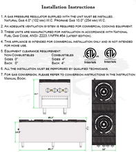 Load image into Gallery viewer, Double Gas Stock Pot Range w/ 2 Open Burners
